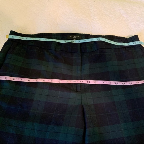 Talbots 18W plaid pants - Picture 5 of 8